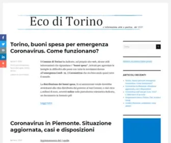 Ecoditorino.org(Eco di Torino) Screenshot