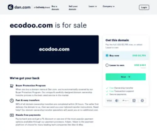 Ecodoo.com(Shopsoftware) Screenshot