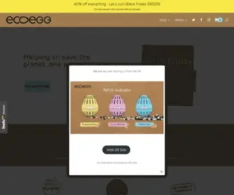 Ecoegg.com(The Environmentally Friendly Laundry Solution) Screenshot