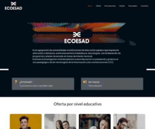 Ecoesad.org.mx(Espacio) Screenshot