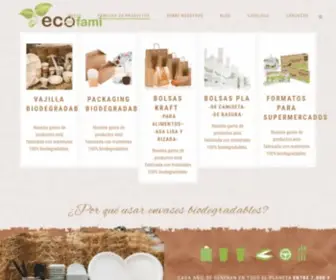 Ecofami.es(Productos Biodegradables) Screenshot