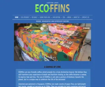Ecoffin.com.sg(Leaving Light) Screenshot