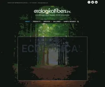 Ecofibers.com(Ecological Fibers) Screenshot