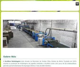 Ecofibraembalagens.com.br(EcoFibra Embalagens) Screenshot