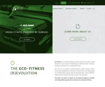 Ecofitness.co.za(Eco Fitness) Screenshot