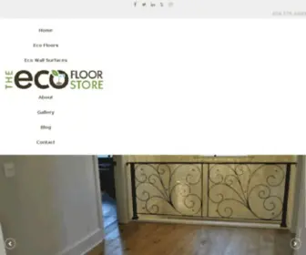 Ecofloorstore.ca(Eco Flooring & Wall Surfaces) Screenshot