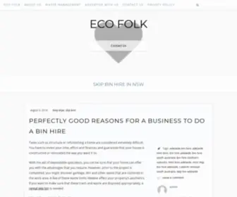 Ecofolk.com.au(Eco Folk) Screenshot