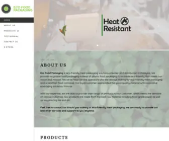 Ecofoodpackaging.com.my(We are Eco) Screenshot