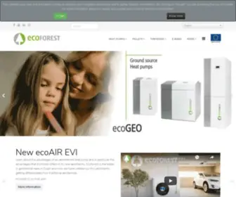 Ecoforest.es(Calefacción) Screenshot