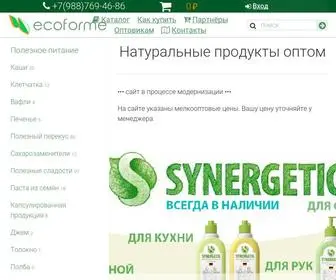 Ecoforme.ru(Интернет) Screenshot