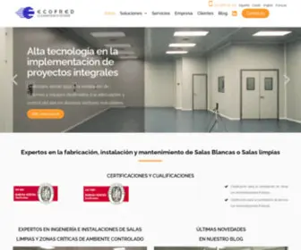 Ecofred.com(Salas) Screenshot