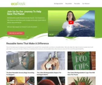 Ecofreek.com(Small Changes) Screenshot