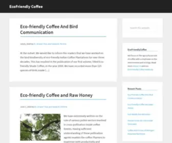 Ecofriendlycoffee.org(EcoFriendly Coffee) Screenshot