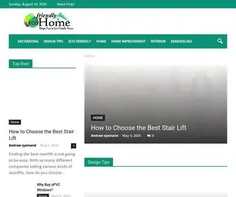 Ecofriendlyhomeinfo.com(Eco Friendly Home Info) Screenshot