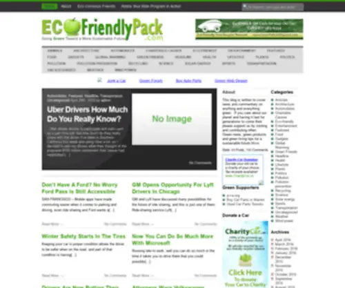 Ecofriendlypack.com(Directory Portal) Screenshot