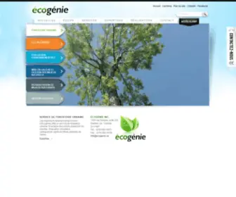 Ecogenie.ca(Écogénie) Screenshot