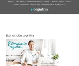 Ecognitiva.com(✅ Estimulación Cognitiva Para Mayores) Screenshot