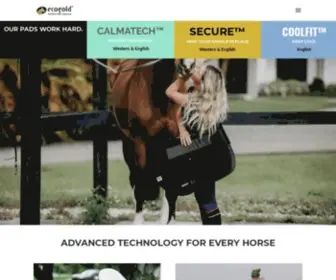 Ecogold.ca(Equestrian Textile Engineering) Screenshot