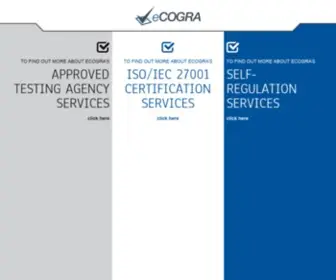Ecogra.org Screenshot