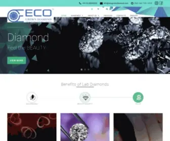 Ecogrowndiamond.com(Eco Grown Diamond) Screenshot