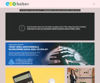 Ecohaber.com(Haber) Screenshot