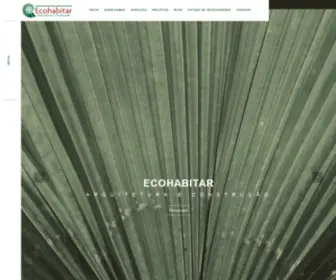 Ecohabitararquitetura.com.br(Ecohabitar Arquitetura e Construcao) Screenshot