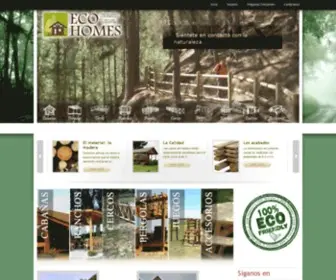 Ecohomescr.com(Eco Homes Costa Rica) Screenshot