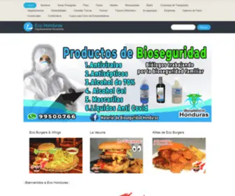 Ecohonduras.net(Eco Honduras) Screenshot