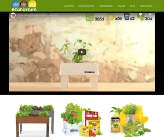 Ecohortum.com(Mesas de Cultivo EcoHortum) Screenshot
