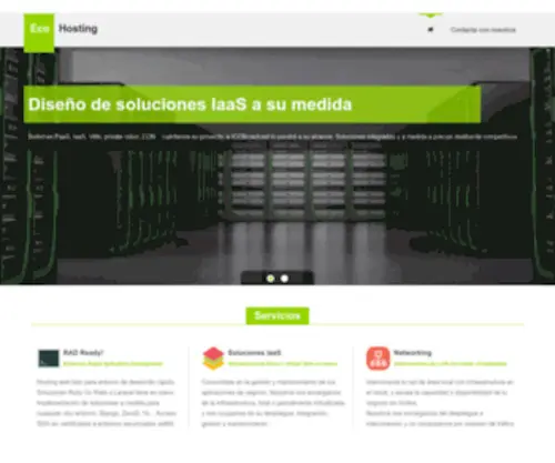 Ecohosting.es(Ecohosting) Screenshot