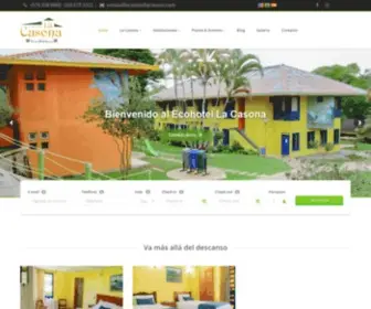 Ecohotellacasona.com(Ecohotel La Casona) Screenshot