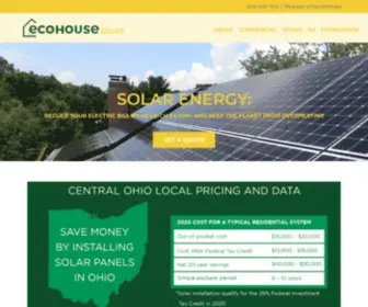 Ecohousesolar.com(Invest in Your Future and Present) Screenshot