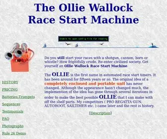 Ecohsystems.com(Ollie Wallock Automated Sailboat Race Start Machine) Screenshot