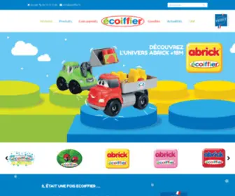 Ecoiffier.fr(L'univers fantastique des jouets de fabrication française) Screenshot