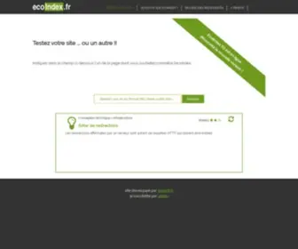 Ecoindex.fr(Auditez votre site internet) Screenshot