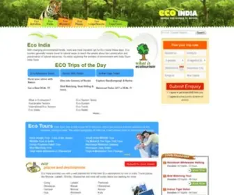 Ecoindia.com(ECO India Tours and Travel) Screenshot