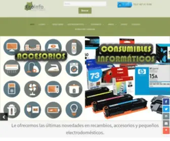 Ecoinfoplasencia.es(ECOINFO / Reparación y Venta de Electrodomésticos Plasencia ( Caceres )) Screenshot