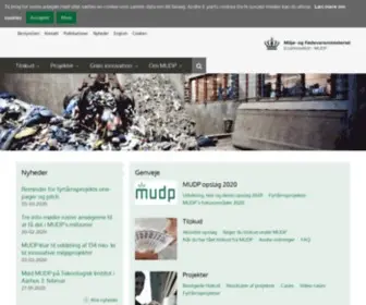 Ecoinnovation.dk(Miljøteknologisk Udviklings) Screenshot