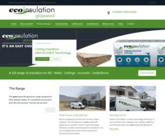 Ecoinsulationglasswool.co.nz(Ecoinsulation glasswool) Screenshot