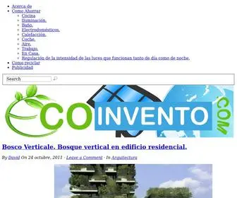 Ecoinvento.com(Gadgets ecologicos) Screenshot