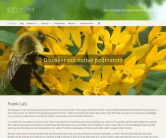 Ecoipm.org(Insect Ecology and Integrated Pest Management) Screenshot