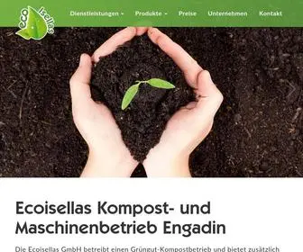 Ecoisellas.ch(Ecoisellas Kompost) Screenshot