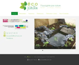 Ecojardin-Paysage.com(écojardin) Screenshot