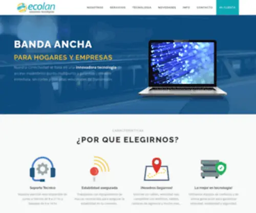 Ecolan.com(Soluciones Tecnológicas) Screenshot