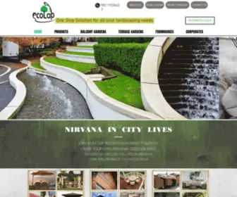 Ecolap.in(ECOLAP landscaping gardens company) Screenshot