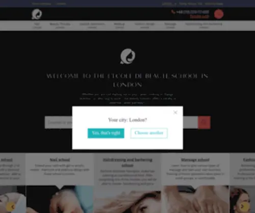 Ecole-Courses.co.uk(Ecole Courses) Screenshot
