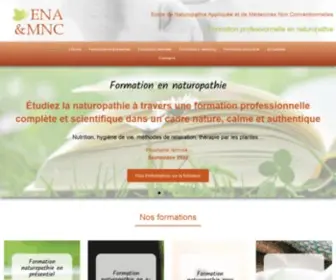 Ecole-DE-Naturopathie.fr(ENA & MNC) Screenshot