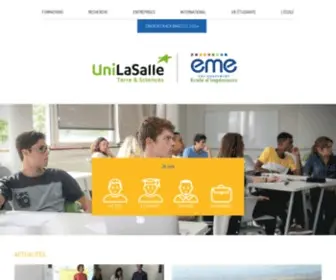 Ecole-Eme.fr(EME : École des métiers de l'environnement et formations professionnelles) Screenshot