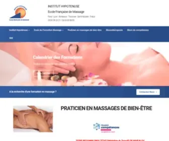 Ecole-Formationmassage.com(Ecole) Screenshot