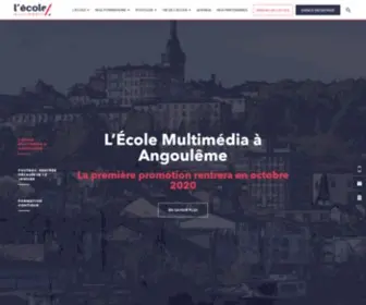 Ecole-Multimedia.com(Metier webdesinger) Screenshot